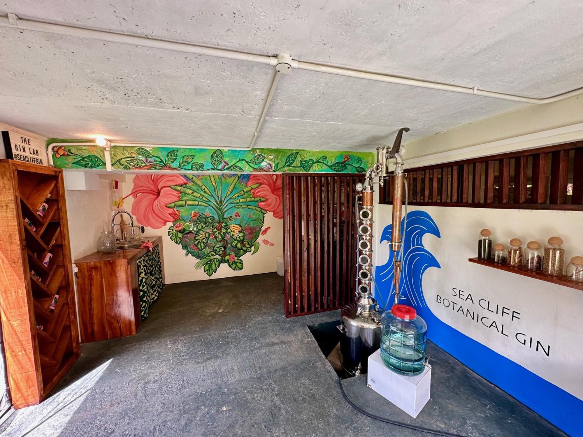 Sea Cliff Eco-Cottages & Gin Distillery Calibishie Bagian luar foto